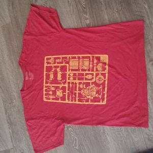 Mens Red Loot Crate Exclusive Dungeons & Dragons Sprue Tee T-Shirt NEW